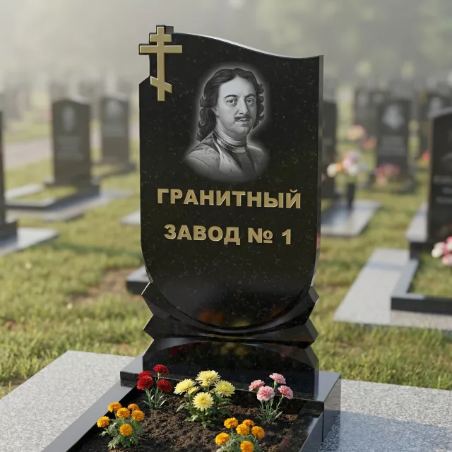 420 Надгробие фигурное с крестом