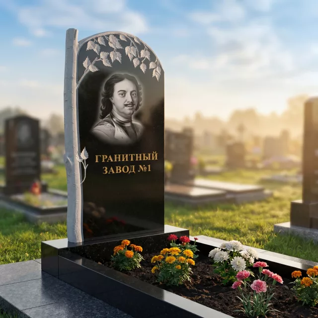 3101 Памятник резной дерево