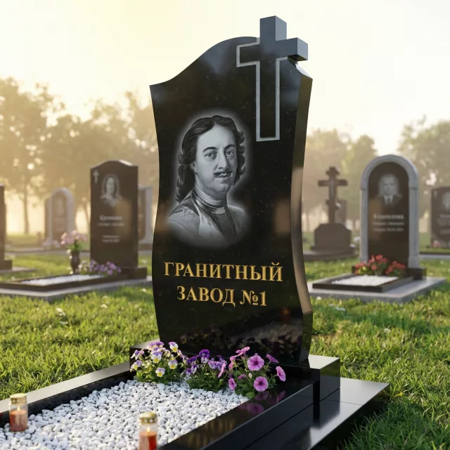 308 Памятник фигурный с крестом