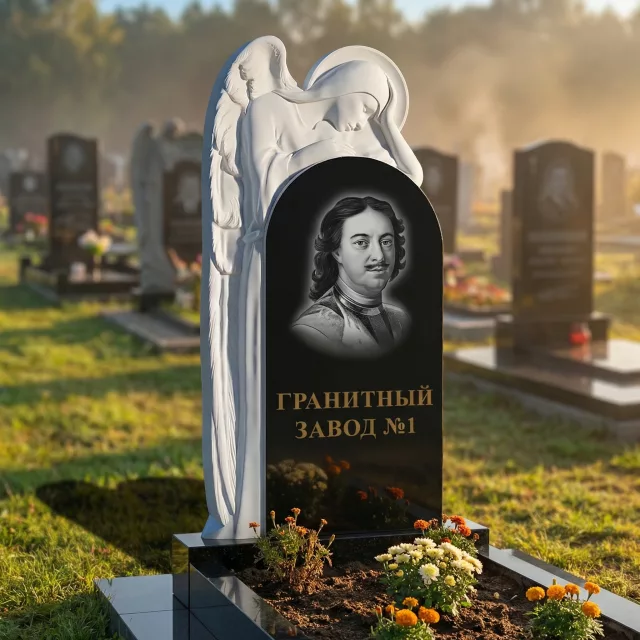 3044 Мемориальный памятник склоненный ангел