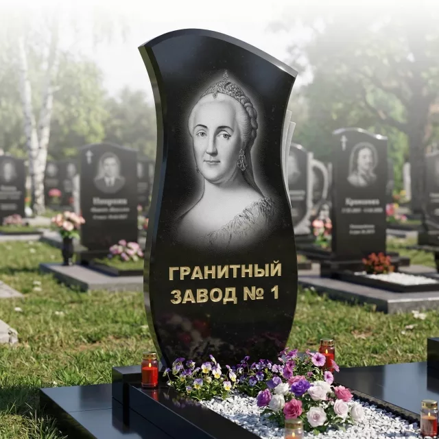 201 Памятник фигурный с неполированным пером