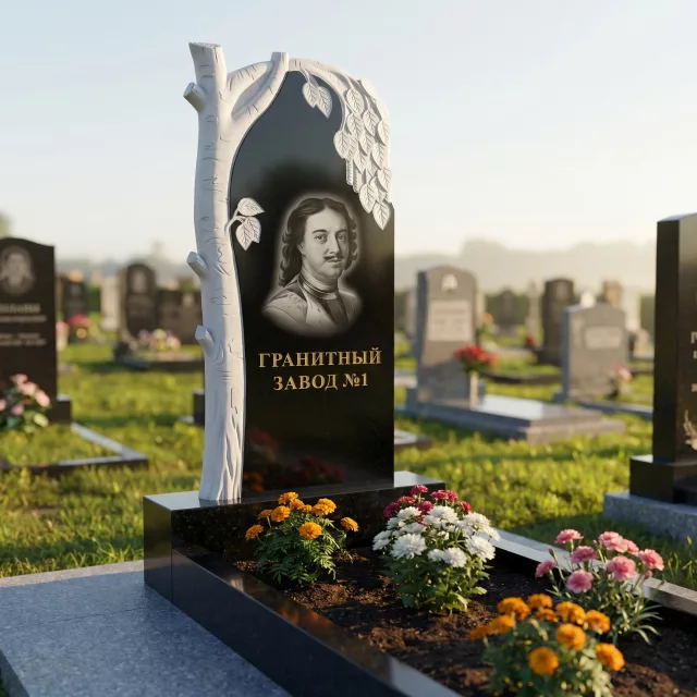 3095 Мемориальное надгробие дерево
