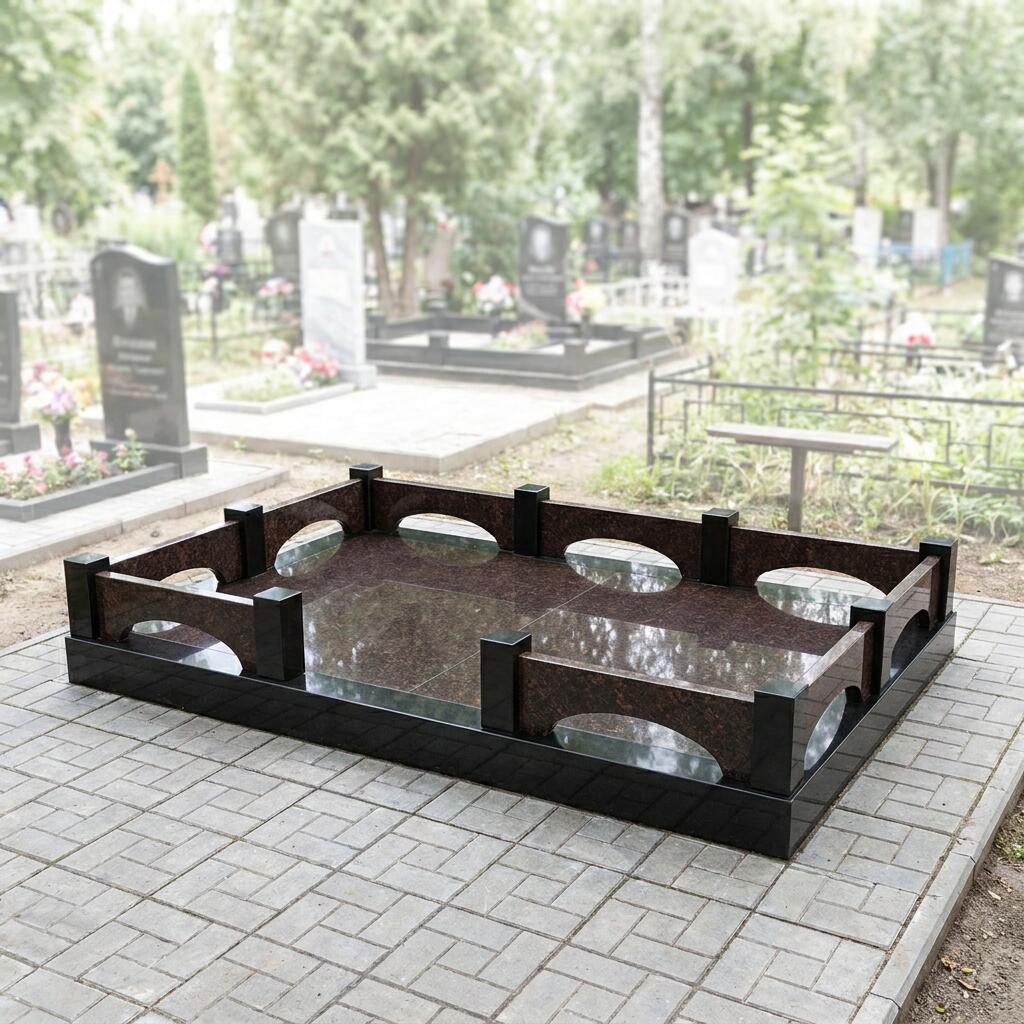 Ограда с вырезом снизу 300х200 дымовский 300х200