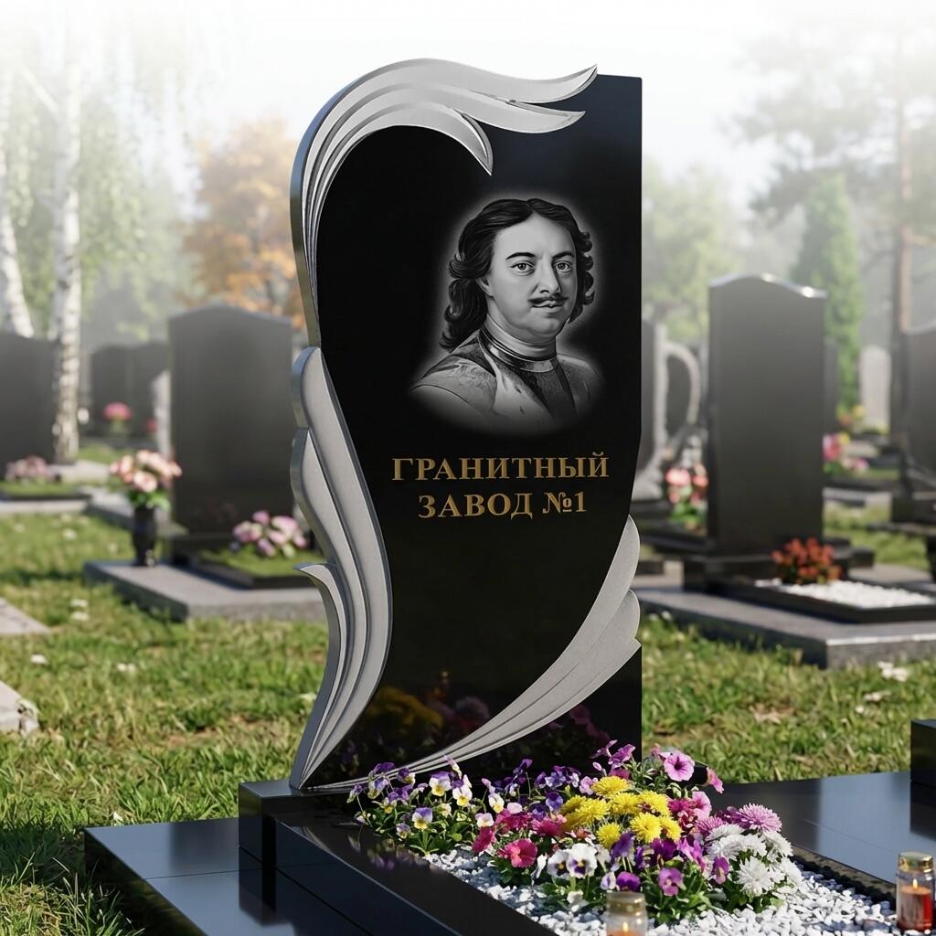 136 Памятник с лепестками