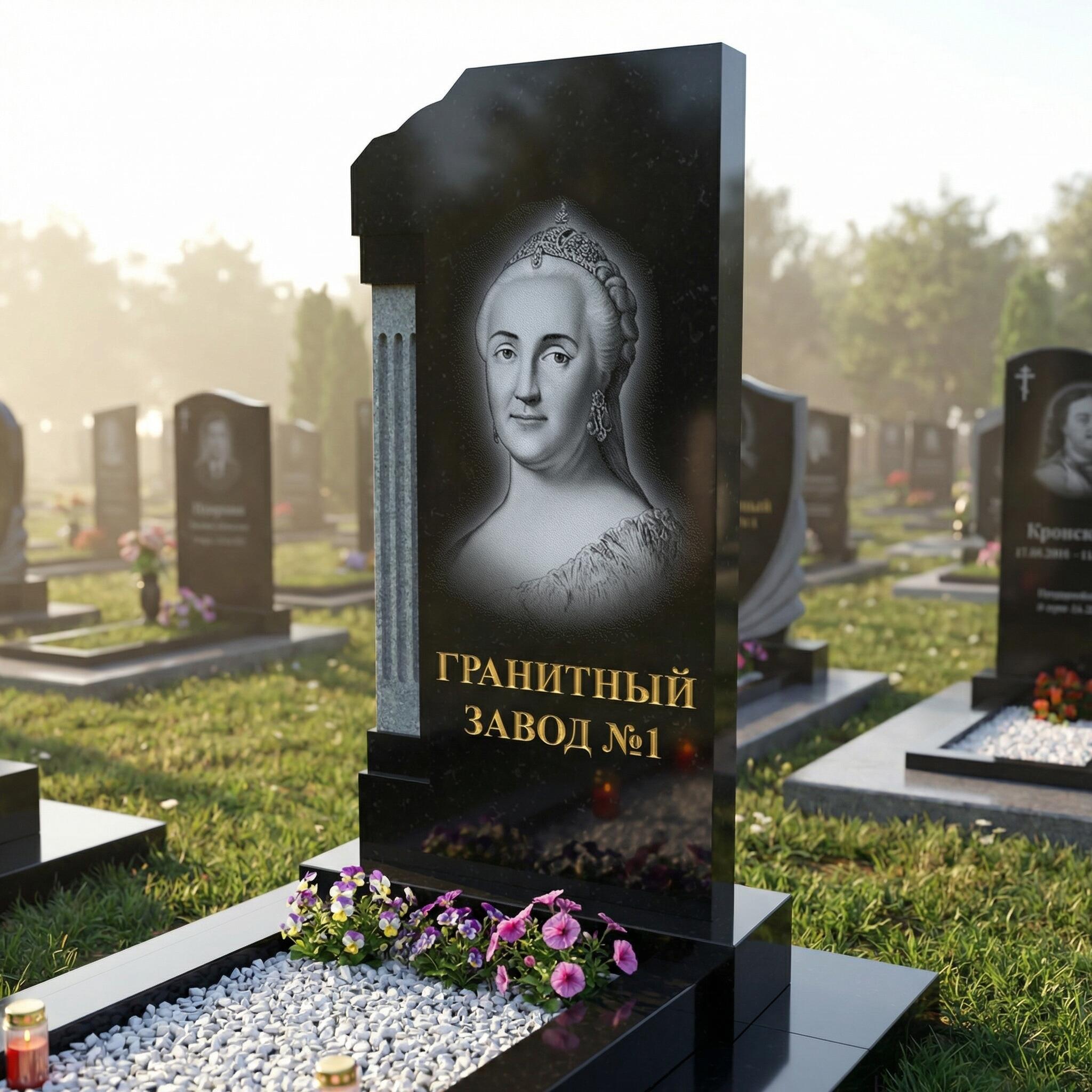 310 Памятник фигурный с колонной