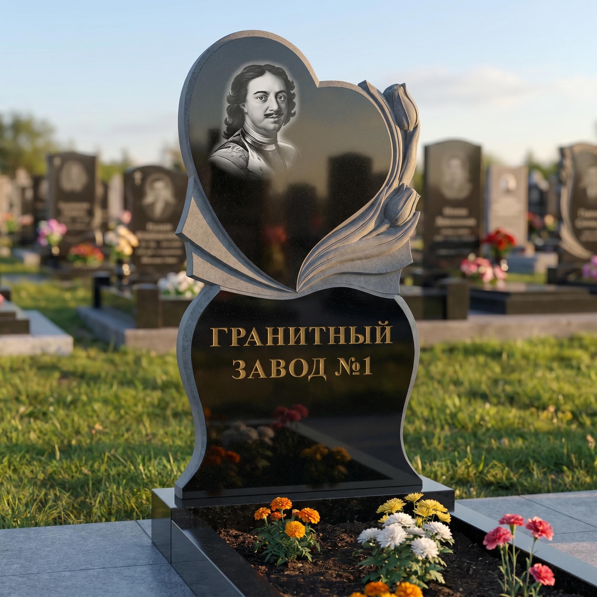 3169 Памятник резной сердце