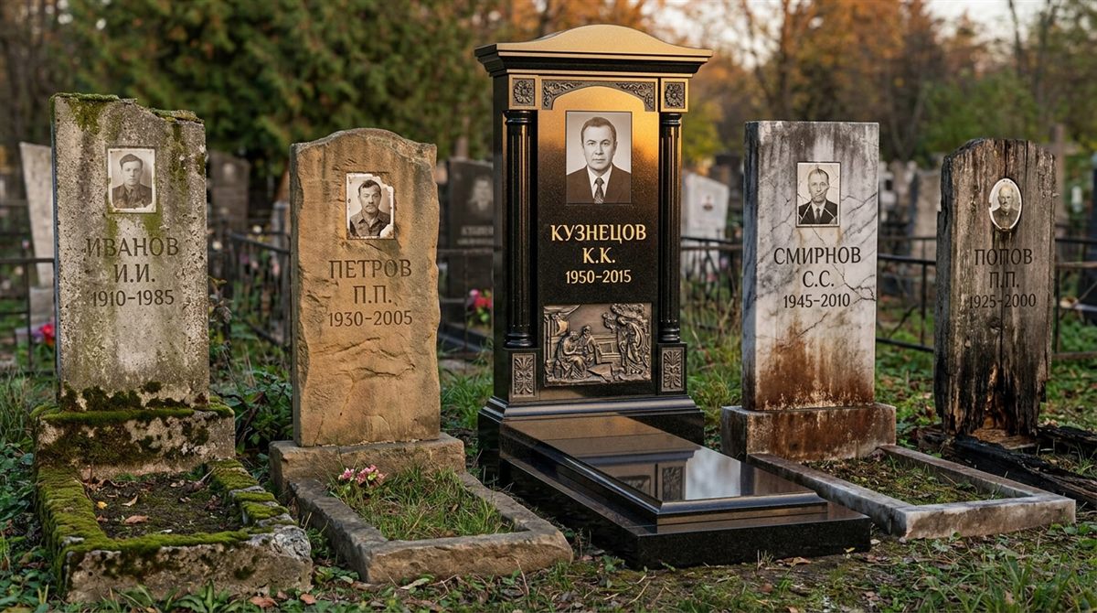 5 причин выбрать памятник из гранита