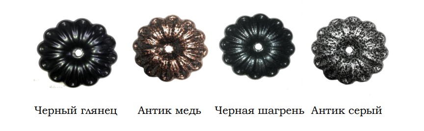 Варианты полимерно-порошковой окраски оград