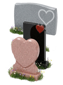 Памятники с сердцем